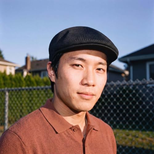 Kangol Tropic 507 Ventair Ivy Cap - color: Black, size: X-Large