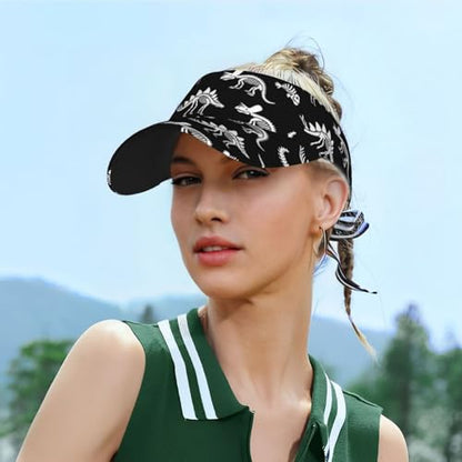 Gianlaima Funny Golf Sun Visor Hat for Women Men - color: Black30