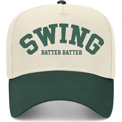 BROTHER TRUCKERS Swing Batter Batter Hat - color: Green/Natural