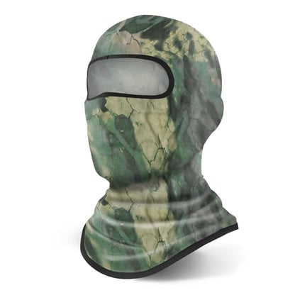 YESLIFE Summer Balaclava Ski Mask for Men&Women, Face Mask - color: Green