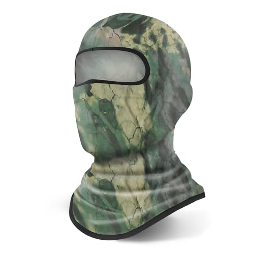 YESLIFE Summer Balaclava Ski Mask for Men&Women, Face Mask - color: Green