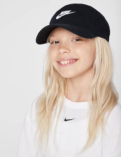 Nike Kids' Club Unstructured Futura Wash Cap - color: Black, size: 12-24 Months