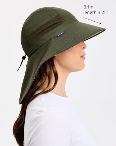 Solbari Unisex Trekker Sun Hat UPF 50+ - color: Khaki/Beige, size: Medium-Large