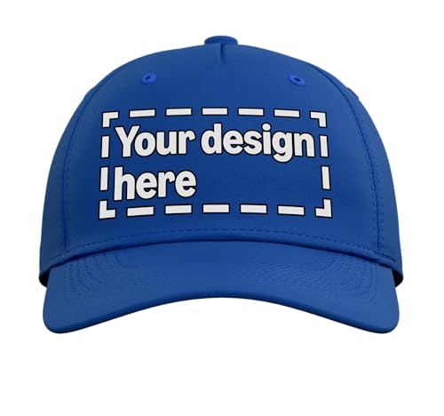 Custom Adult Baseball Hat - color: Royal Blue