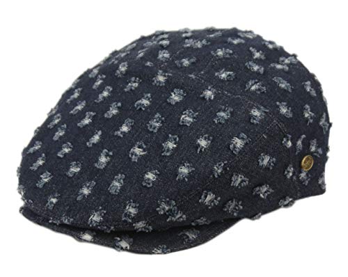 Men’s Cotton Flat Ivy Cap Lightweight Breathable Driving Hat Classic Golf Cabbie Newsboy Style Cap - color: Iv2933, size: Large-X-Large