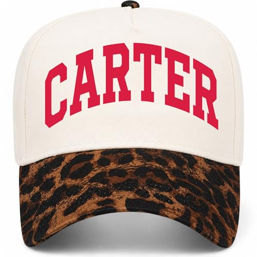 Carter Collegiate Hat - color: Leopard/Natural
