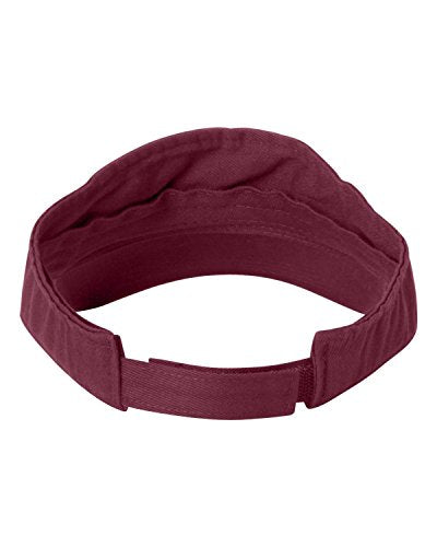 Go All Out City of Green Bay Wisconsin Fashion Script Bucket Ponytail Visor Embroidered Cap Dad Hat - color: Maroon