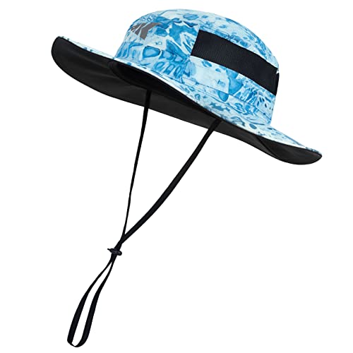 KastKing Sol Armis UPF 50 Boonie Hat for Sun Protection,Men Women - color: Sky Blue
