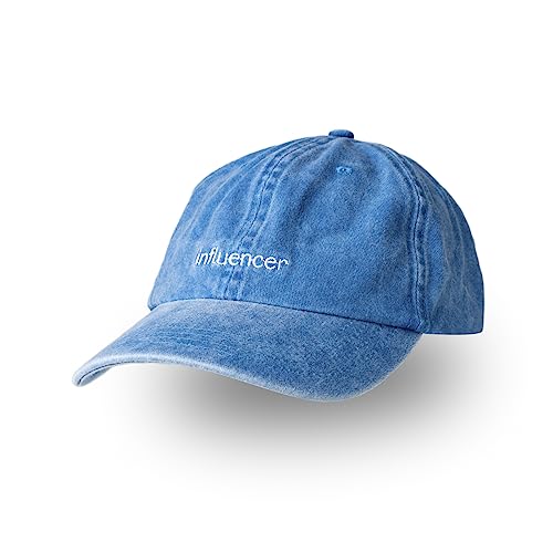 PACIFIC BRIM Women's and Men's Classic Cotton Adjustable Baseball Hat - color: Influencer