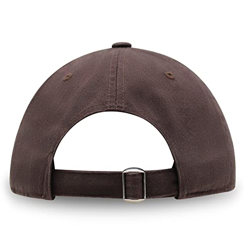 JPAK Two Tomatoes Premium Dad Hat Embroidered Cotton Baseball Cap Vegetables Embroidery - color: Brown