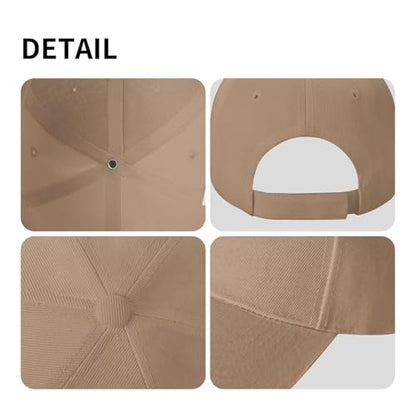 is He Hat Men Dad Hats Cute Cap - color: Natural