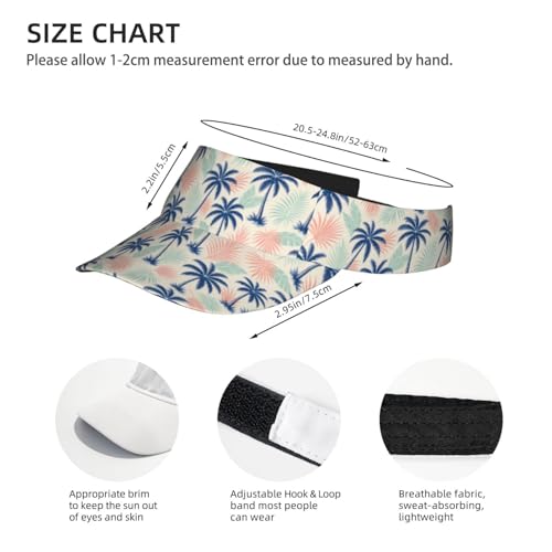 Panda Sports Sun Visor Hats for Women Men - color: 12