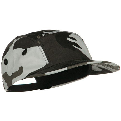 e4Hats.com 5 Panel Camouflage Twill Cap - color: City