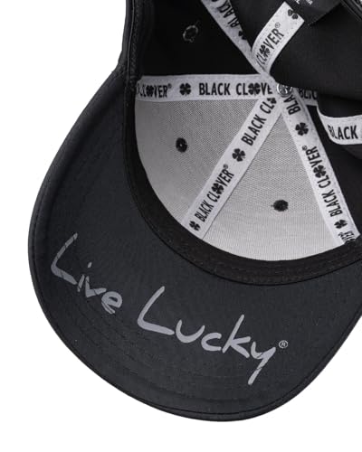 Black Clover Premium Flex Cap - color: 2 - Black/Black, size: Small-Medium