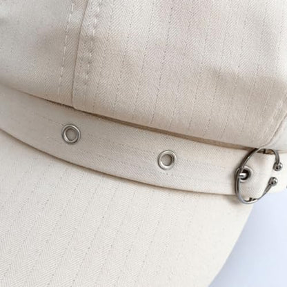 Newsboy Caps for Women Classic Beret Hats Autumn Winter Cap - color: C-beige