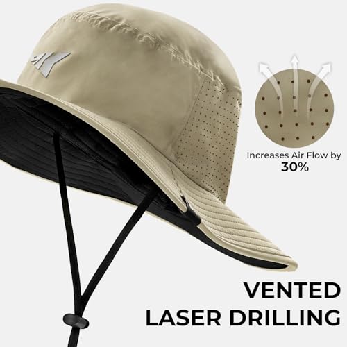 KastKing Sol Armis UPF 50 Boonie Hat for Sun Protection,Men Women - color: Nomad