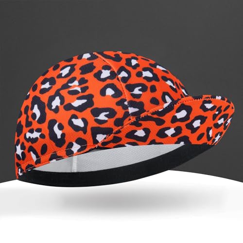 Cycling Cap for Man and Woman Cycling Hat Under Helmet-Polyester Breathable Sweat Absorbent - color: Qin6
