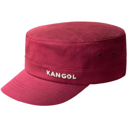 Kangol Cotton Twill Army Cap - color: Cardinal, size: Small-Medium