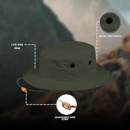 Tactical Boonie Hat - color: Olive, size: 7 1/2