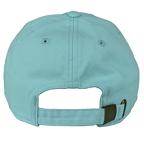 Gelante Baseball Cap Dad Hat 100% Cotton Polo Style Plain Blank Adjustable Size. - color: Auqa