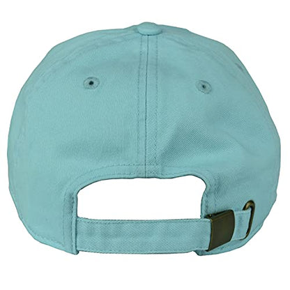 Gelante Baseball Cap Dad Hat 100% Cotton Polo Style Plain Blank Adjustable Size. - color: Auqa