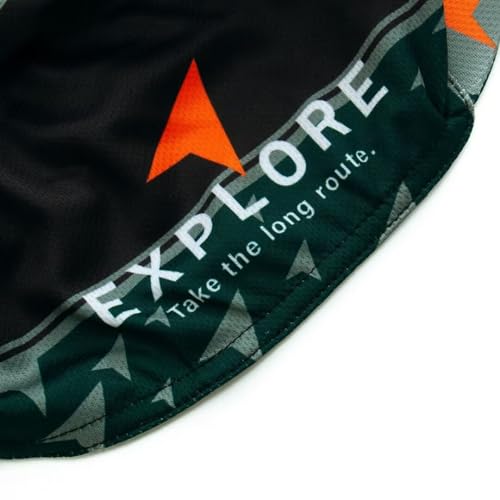 Cycling Cap for Man and Woman Cycling Hat Under Helmet-Polyester Breathable Sweat Absorbent - color: Bplan-22
