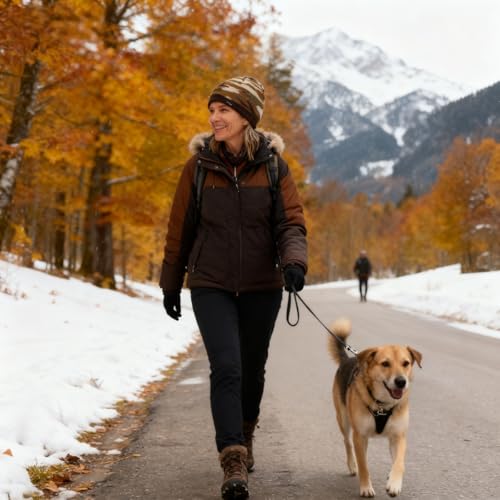 OTTER Waterproof Beanie for Men Women - color: Brown