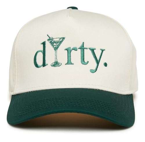 Funky Junque Adult Trucker Snapback Hat 2-Tone Baseball Cap - color: Dirty - Green/Beige