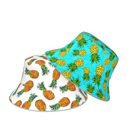 Bucket Hat double sided wearing for women men Summer outdoor fisherman hat - color: Ñõé«ãû³æ16