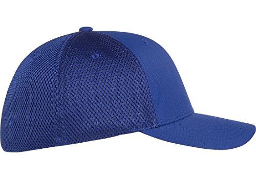 Flexfit Unisex Mesh Fitted 2-Tone Trucker Hat, One Size - color: Royal, size: Large-X-Large