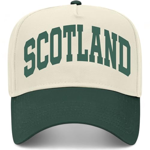 Scotland Collegiate Hat - color: Green/Natural