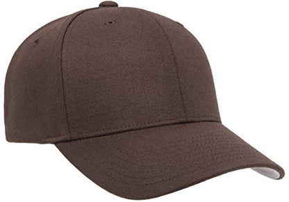 Flexfit Men's Wool Blend Athletic Hat - color: Brown, size: Small-Medium