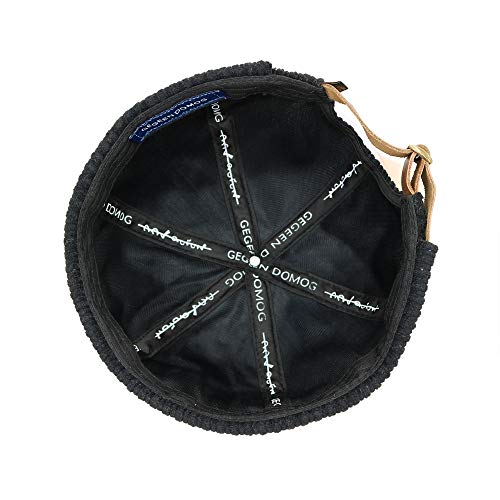 jerague Beanie Hat for Men Women Brimless Cuffed Hat Skullcap Watch Cap Adjustable - color: A2-black