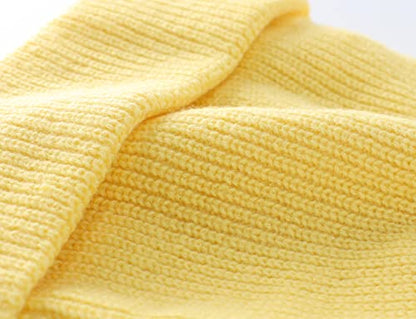Connectyle Classic Double Layer Knit Beanie Hat Warm Thick Acrylic Winter Hats Daily Cuffed Beanies Watch Hat for Men Women - color: Light Yellow