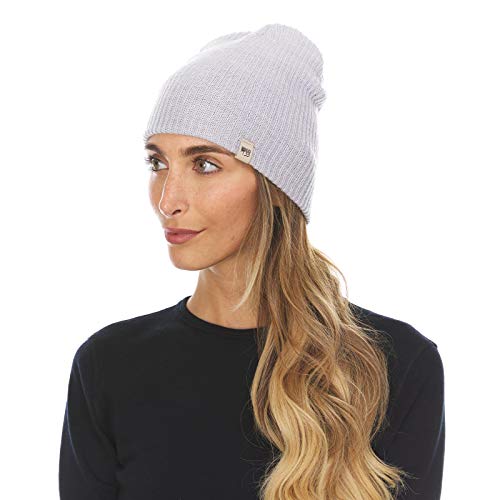 Minus33 Merino Wool Everyday Knit Wool Beanie - color: Ash Gray
