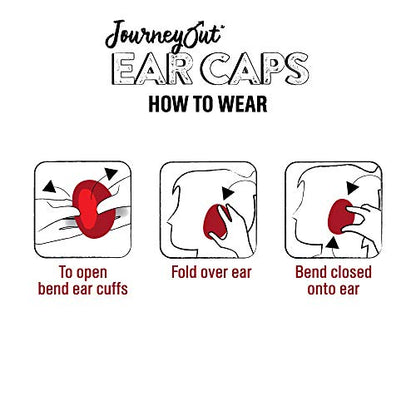 EarCaps Fleece Bandless Ear Warmers/Ear Muffs For Men & Women - color: Smoke, size: Medium