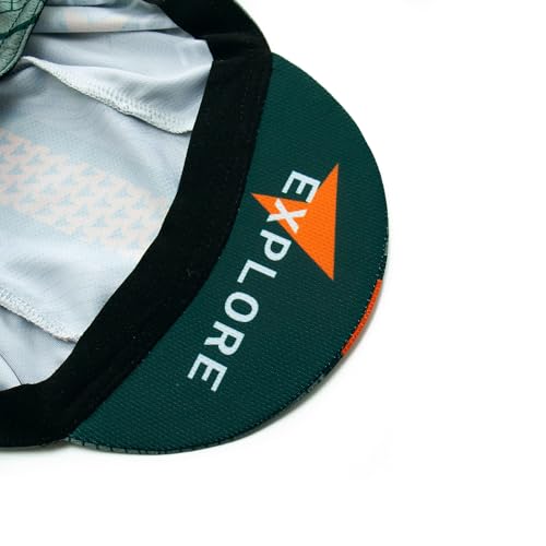 Cycling Cap for Man and Woman Cycling Hat Under Helmet-Polyester Breathable Sweat Absorbent - color: Bplan-20