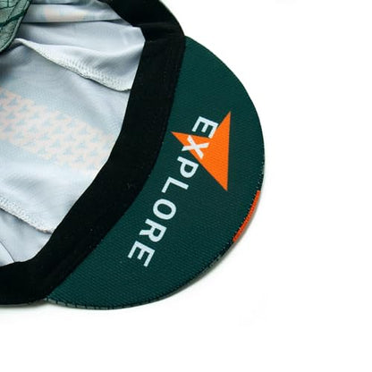 Cycling Cap for Man and Woman Cycling Hat Under Helmet-Polyester Breathable Sweat Absorbent - color: Bplan-20