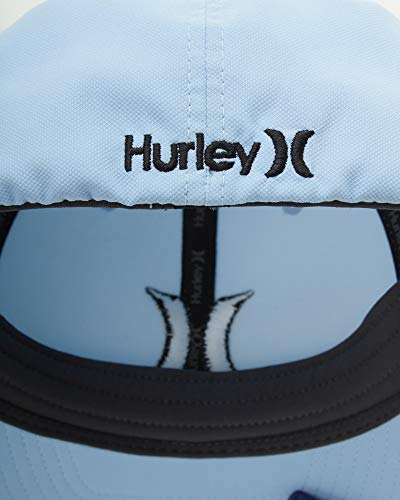 Hurley Men's Caps - One & Only Flexfit Baseball Cap - Fitted Hats for Men (S-XL) - color: Blue, size: Small-Medium