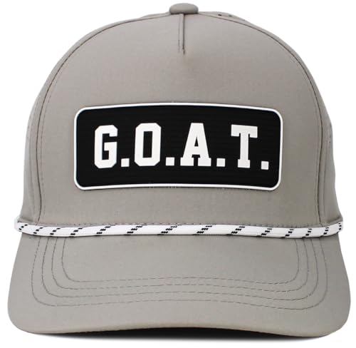 KBETHOS Daddy Dad Hat Pineapple Vacation Baseball Cap Vintage Distressed Classic Polo Style Adjustable - color: Light Gray Goat Rope Ballcap