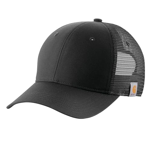 Carhartt Men's Rugged Professional Series Canvas Mesh-Back Cap - color: Black