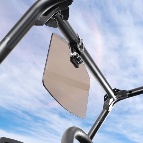 KEMIMOTO Oversized UTV Sun Visor Large Surface Fit 1.5-2 inches Roll Bars - size: 15.4 x 8.3 inches