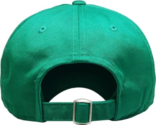 KBETHOS® Classic Washed Cotton Baseball Cap - color: Kelly Green
