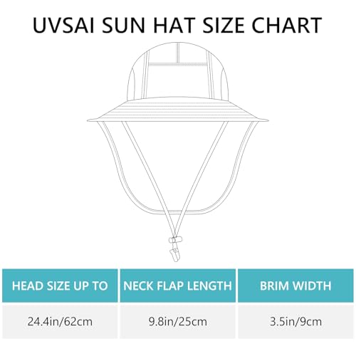 UPF 50+ Foldable Sun Hats Wide Brim with Large Neck Flap for Men Women UV Protection Gardening Fishing Beach Hat - color: Opaline Green
