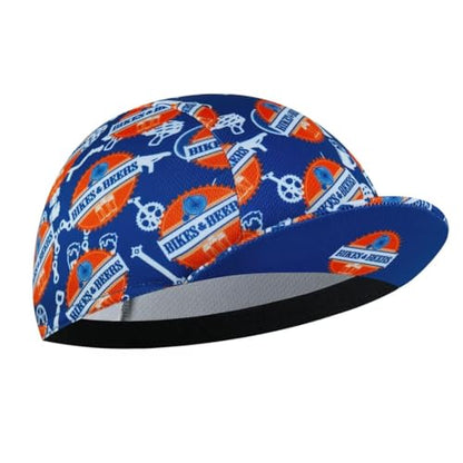 Cycling Cap for Man and Woman Cycling Hat Under Helmet-Polyester Breathable Sweat Absorbent - color: Bee-5
