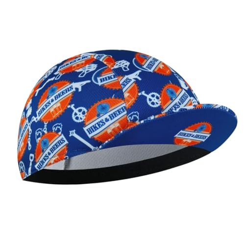 Cycling Cap for Man and Woman Cycling Hat Under Helmet-Polyester Breathable Sweat Absorbent - color: Bee-5