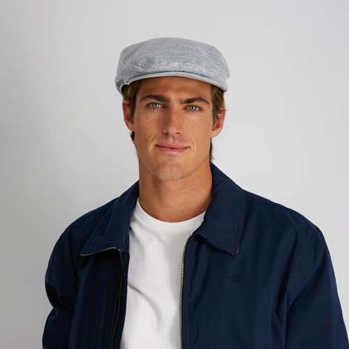 Dockers Men's Ivy Newsboy Hat - color: Gray Stretch, size: Small-Medium