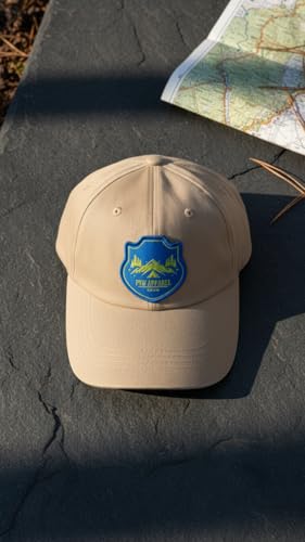 Premium Dad Hat Baseball Cap, Grey, Khaki, One Size Fits All