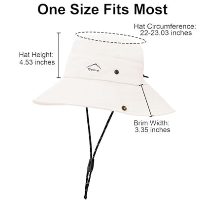 Sun Hats for Women Bucket Hat UV Protection Fishing Hat Wide Brim Safari Hats 2 in 1 Zip-Off Sun Visor Hats UPF 50+ - color: With One Pair Cooling Sleeves-1pack-beige
