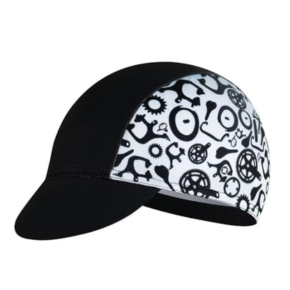 Cycling Cap for Man and Woman Cycling Hat Under Helmet-Polyester Breathable Sweat Absorbent - color: Bplan-12